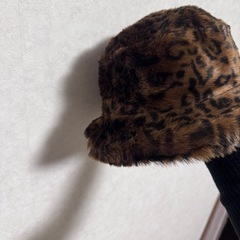 ヒョウ柄バゲットハットの画像