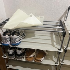 11/14限定　シューズラック 組み立て式の画像