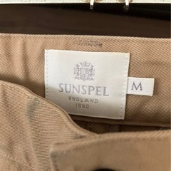 SUNSPEL ベージュ チノパン Mサイズの画像