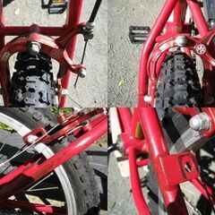 20インチ・トライアル用自転車　丸石モンテッサ　BTR-20  　要整備車　　の画像