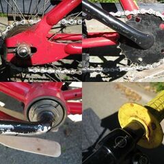 20インチ・トライアル用自転車　丸石モンテッサ　BTR-20  　要整備車　　の画像