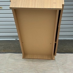 パソコンデスク　ファックス台兼用デスク　プリンター収納　ラック　収納家具の画像