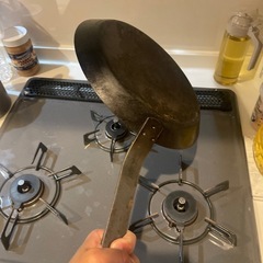 鉄フライパンの画像
