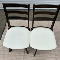 ニトリ　伸長式ダイニングテーブル　椅子　3点セット　テーブル　チェアの画像