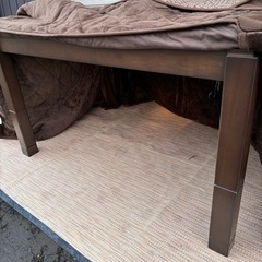 YAMAZEN 高さが選べるコタツ　こたつ　布団セット　2023年製の画像