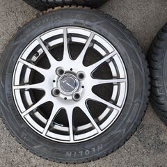 アウトレット　2024年製　タイヤ新品！ スタッドレスタイヤ 4本セット　155/65R14 　NEORIN　NEOWINTER　2の画像