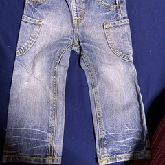 80.90男の子 女の子　パンツ二点セットの画像