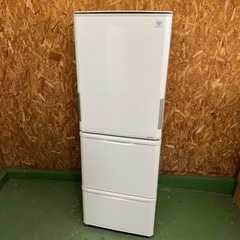 328 送料設置無料  シャープ　自動製氷機能付き大型冷蔵庫　350L  洗濯機の画像