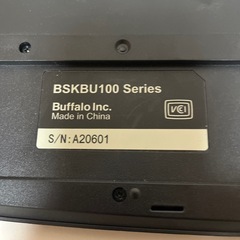 【バッファロー】キーボードの画像