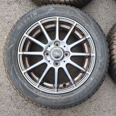 アウトレット　2024年製　タイヤ新品！ スタッドレスタイヤ 4本セット　155/65R14 　NEORIN　NEOWINTERの画像