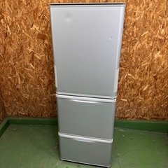 330 送料設置無料  シャープ　3ドア　大型冷蔵庫　350L  洗濯機の画像
