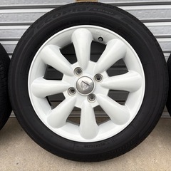 lala palm  ララパーム　14インチ アルミホイール付きBSタイヤ　4本セットの画像