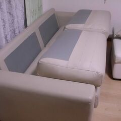 ニトリ　ソファー＋カウチソファー×２の画像