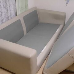 ニトリ　ソファー＋カウチソファー×２の画像