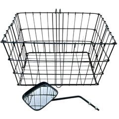 【操作かんたん◎動確OK】今仙 電動車椅子 EMC-230 バスケット/ミラー付 自走/手押し切替式の画像