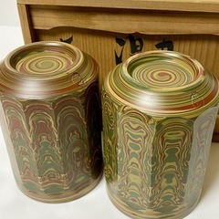 常滑焼　友仙陶房　小西友仙 友仙　茶器　湯呑み湯2点セットの画像