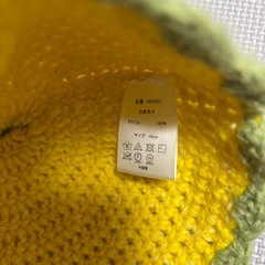 46cm　レモンとどんぐりの帽子の画像