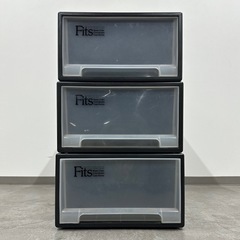 TENMA 天馬 Fitsケース　3個セット まとめ売り 収納 衣類 衣装ケース チェスト 引き出しの画像