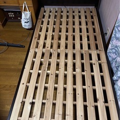 【シングルサイズ】ベッドとマットレスの画像