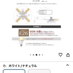 ファン付シーリングライトの画像