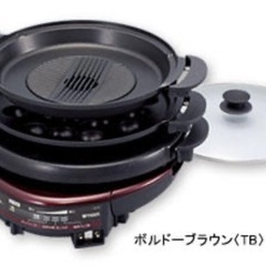 【新品・未使用】Tiger グリルなべ　CQD-A120 の画像