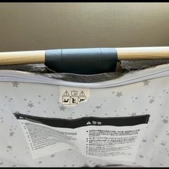 子供用蚊帳付きベビーベッドの画像