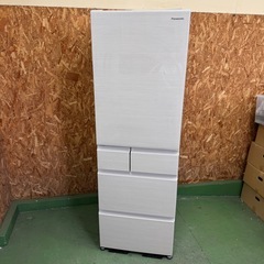 340 送料設置無料　Panasonic　自動製氷機能付き大型冷蔵庫　406Lの画像