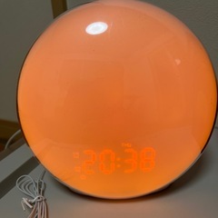 【ラジオ付き】光目覚まし時計の画像