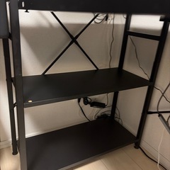 ラック付きデスク
の画像