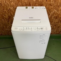 342 送料設置無料　日立　大容量洗濯機　10㌔　冷蔵庫の画像