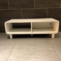 ニトリ　ホワイト テレビボード　クルーズ40 Nの画像