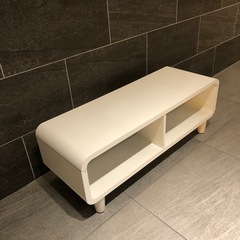 ニトリ　ホワイト テレビボード　クルーズ40 Nの画像