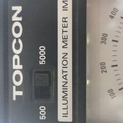 トプコン　照度計の画像