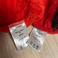 サンタコスチューム　100センチ　　 の画像