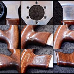 【古品】車用ステアリング momo VELOCE Racing Woodの画像