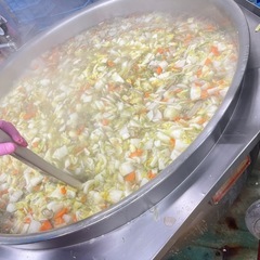 蒸気鍋120リットルの鍋の画像