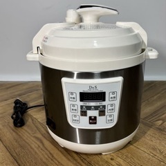 ◆美品◆D＆S◆家庭用マイコン電気圧力鍋◆かんたん圧力料理◆STL-EC30の画像