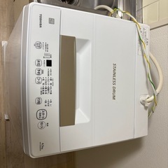 TOSHIBA 洗濯機 2022年製 4.5kgの画像