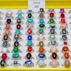 指輪 大量セット◆ファッションリングまとめ売り◆新品／ケースおまけ付き◆転売・イベントに◎の画像