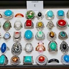 指輪 大量セット◆ファッションリングまとめ売り◆新品／ケースおまけ付き◆転売・イベントに◎の画像