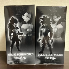【🉐激アツ最安‼️】 ドラゴンボールGT 超サイヤ人4 孫悟空 超サイヤ人4 ベジータ フィギュアセットの画像