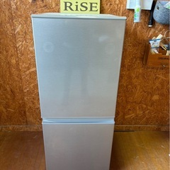 K1302 AQUA アクア 2ドア冷蔵庫126L 2020年製の画像