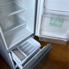 K1302 AQUA アクア 2ドア冷蔵庫126L 2020年製の画像