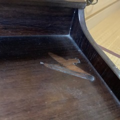 昭和レトロ　姿見　全身鏡　鏡台　鏡　ミラー　木製　和モダン　ドレッサー　引き出しの画像