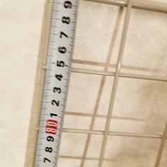 メッシュパネル　網ワイヤー　ワイヤーネット　ワイヤーラック　180×90　　の画像