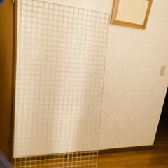 メッシュパネル　網ワイヤー　ワイヤーネット　ワイヤーラック　180×90　　の画像