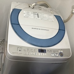 受渡し者決定‼️洗濯機 【取りに来てくれる方限定】の画像