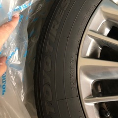 アルファード/ヴェルファイア 30系 トヨタ純正 タイヤホイール TOYO TIRESの画像