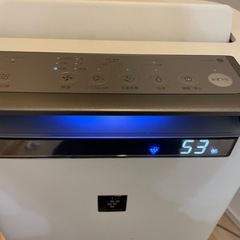 シャープ　加湿空気清浄機　2018年製の画像