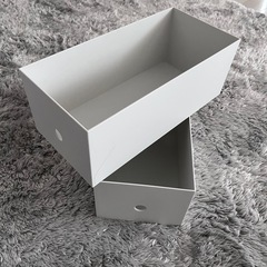 無印ポリプロピレンファイルボックスハーフ ワイドの画像